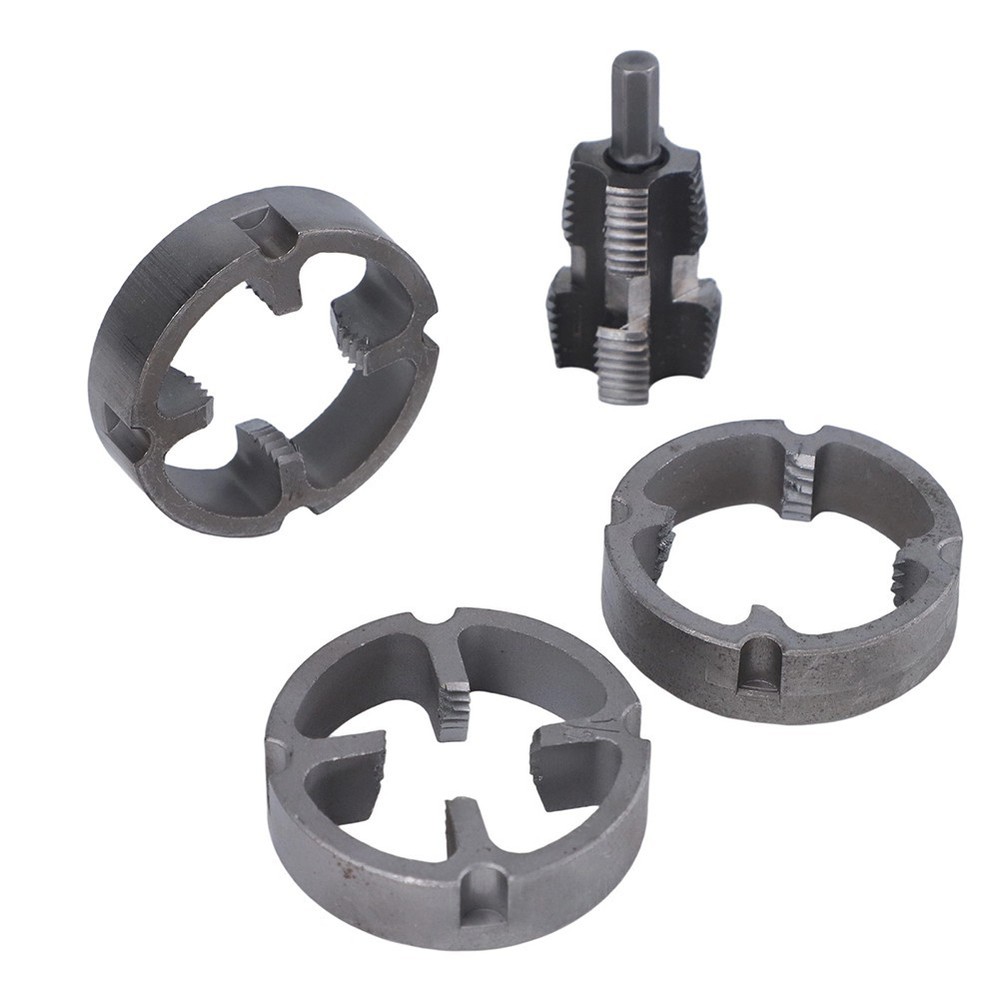 Home Improvement PVC Pipe Threader Double-ended Design Drill Compatible