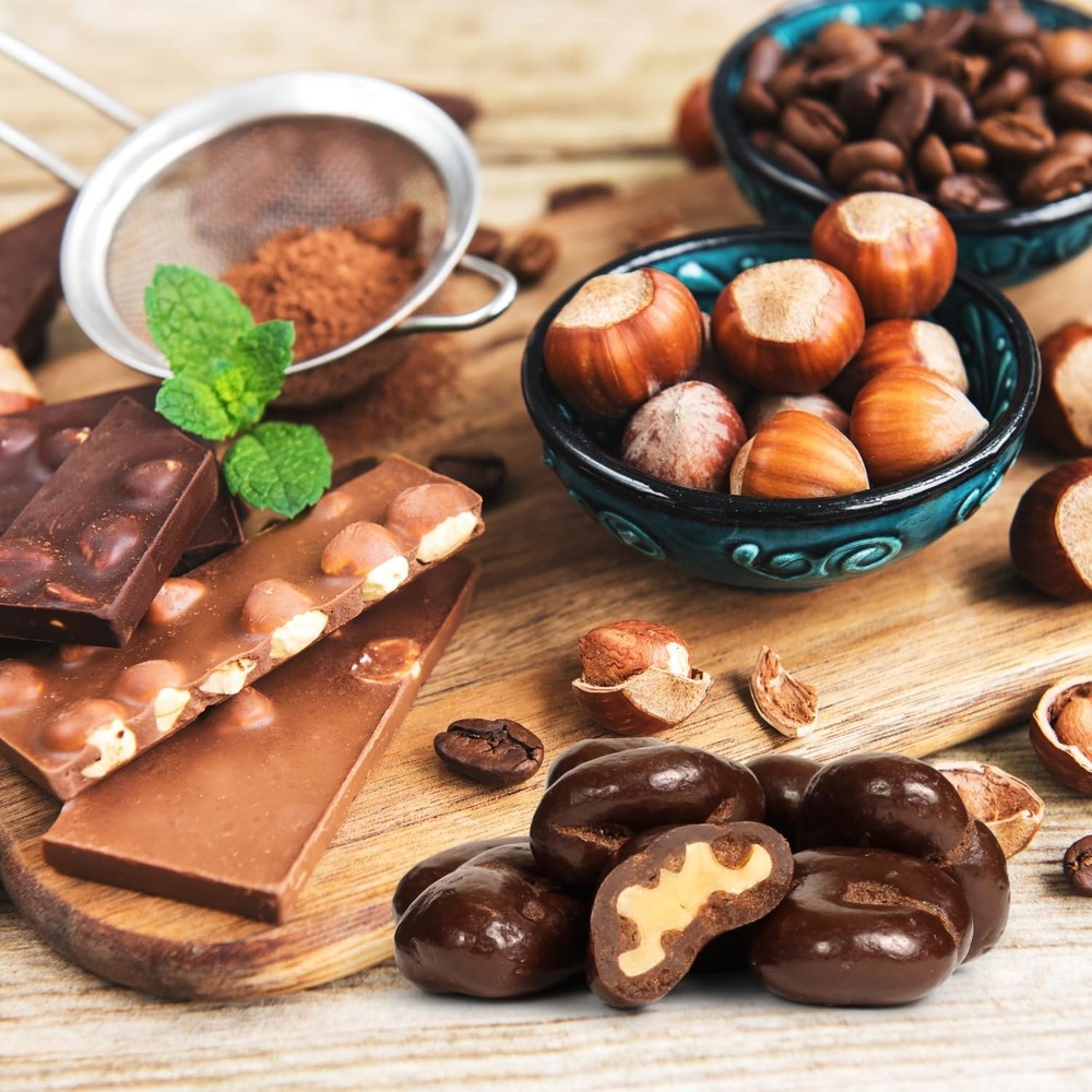 Dark Chocolate Covered Walnuts by It's Delish 2 Lbs
