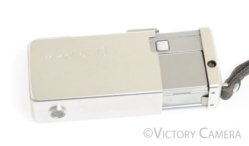 Minolta 16 Subminiature Spy Camera -Clean w/ Case-