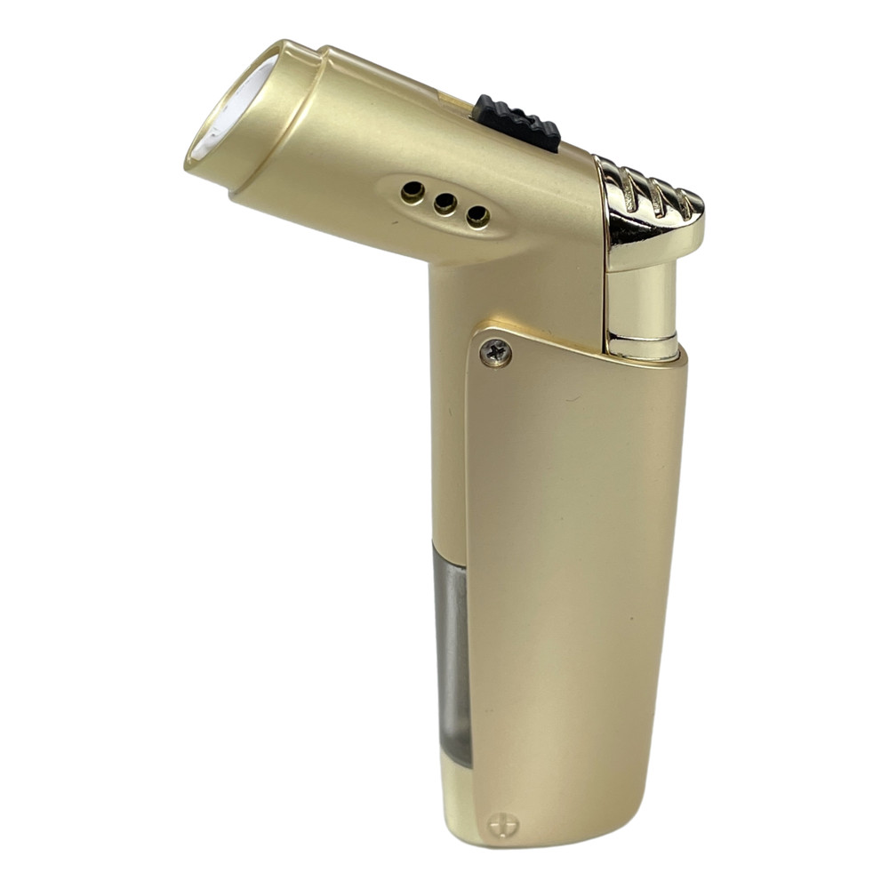 Adjustable Jet Torch Lighter Refillable Butane Flame Gun for BBQ Cooking gift