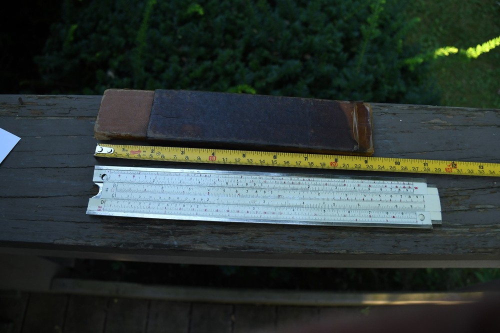 1910’s Geo. W. Richardson Rule Works Direct Reading No cursor