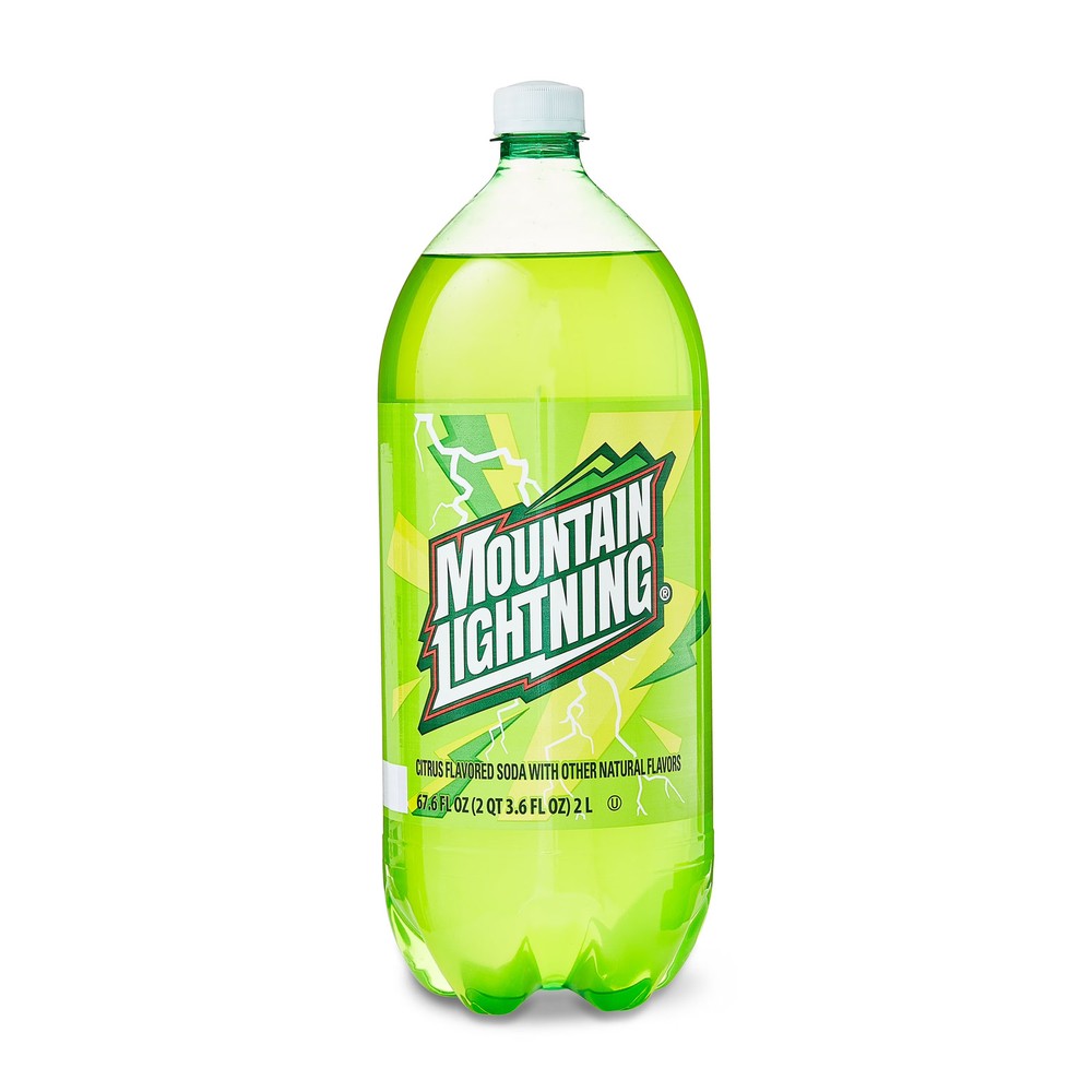 Great Value Mountain Lightning Citrus Soda 2 Liter