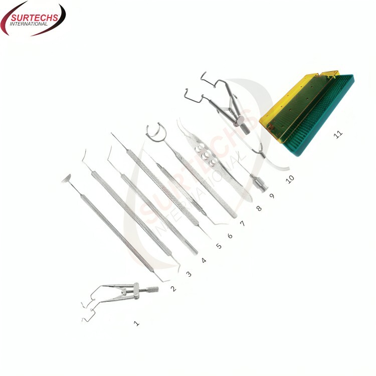 Surtechs Lasik Eye Surgery Set – High-Quality Ophthalmic Instruments for Clinics