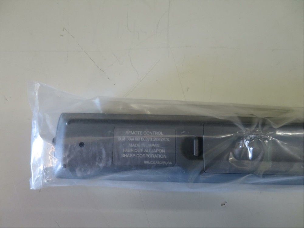 New Sharp RRMCGA502WJSA Projector Remote