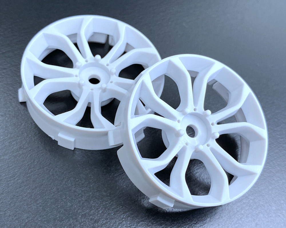Tetsujin 1/10 Wheels DEEP SPIDER Inserts Offset 3-6-9mm -WHITE- (4 PC) TT-8030