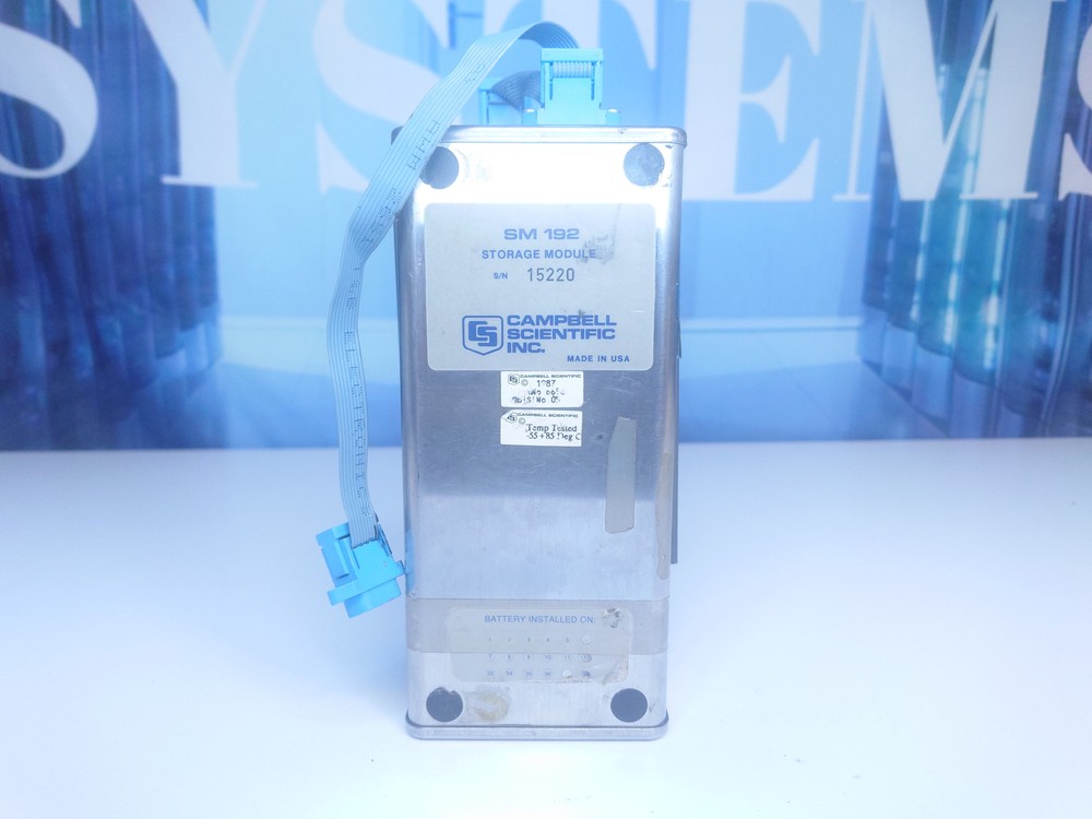 Campbell Scientific CR10KD Keyboard Display & SM192 Storage Module