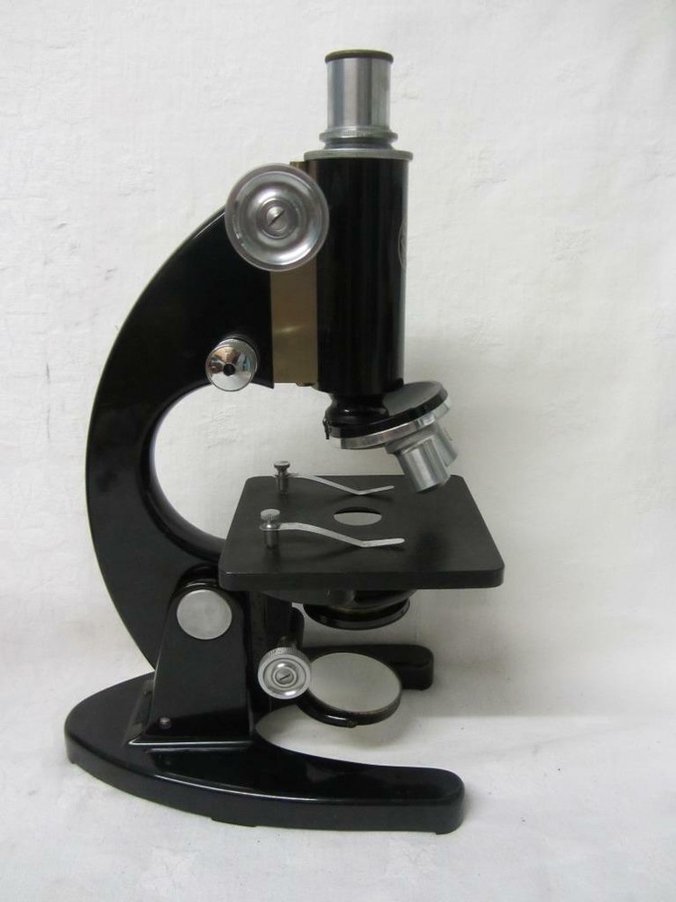 Charles Baker London Monocular Compound Microscope #34093 (Cased)