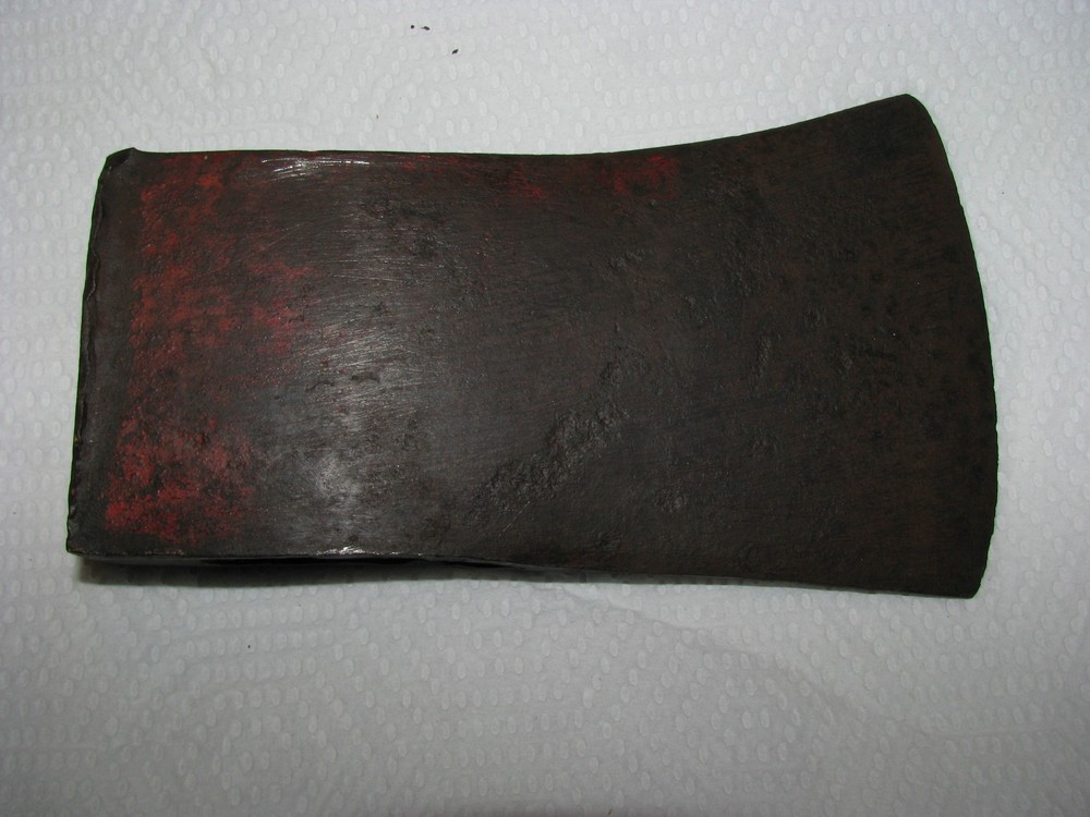 Antique Hand Forged Iron Axe Head