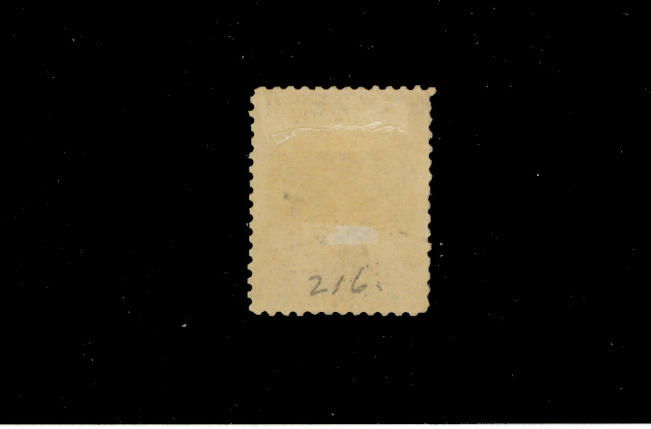 US Scott 216 Mint Hinged, Fine SCV $220.00
