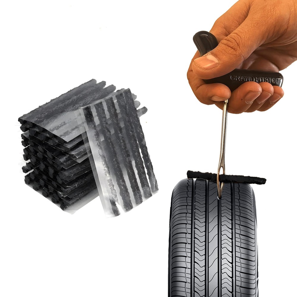 GRAND PITSTOP 27 Pcs Universal Puncture Kit+15 Strips, Strips