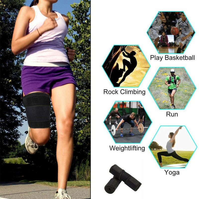 Thigh Hamstring Wrap for Hip Sciatica Nerve Compression Brace Belt Pain Relief++