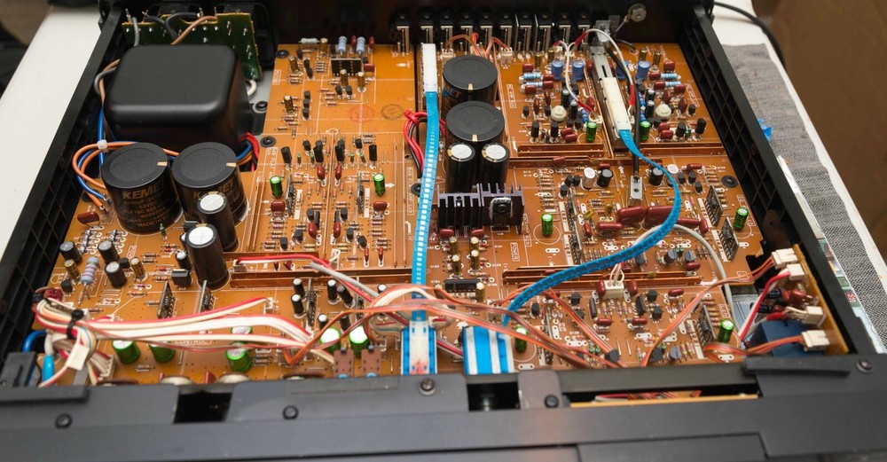 Yamaha C-60 preamplifier restoration
