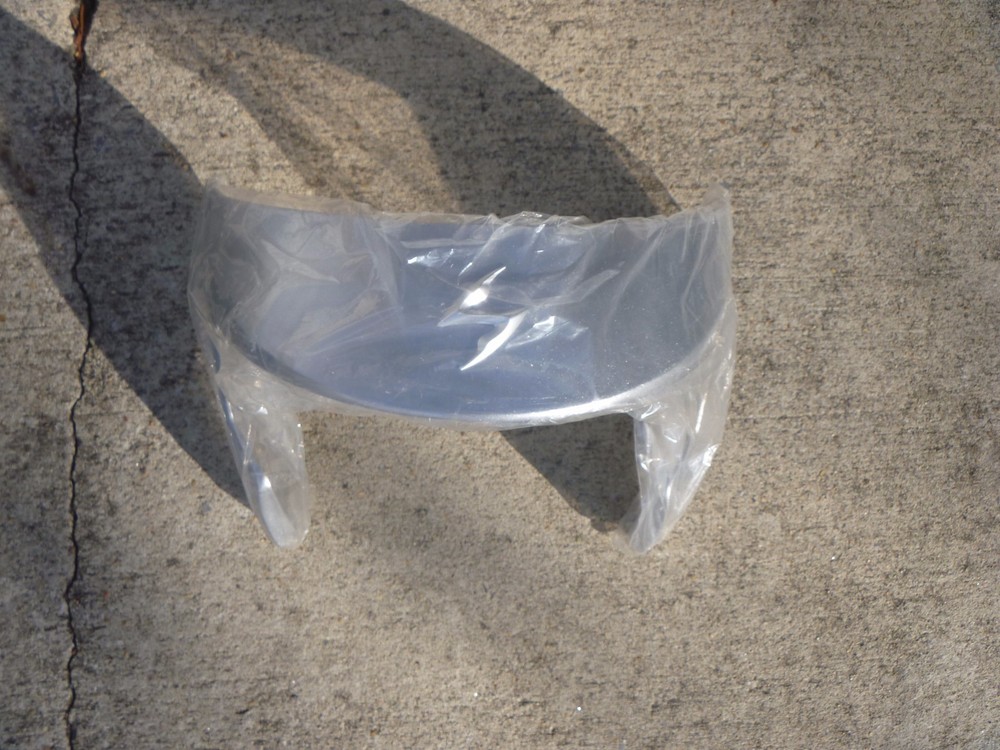 NEW Scorpion Silver Helmet Shield Visor XS