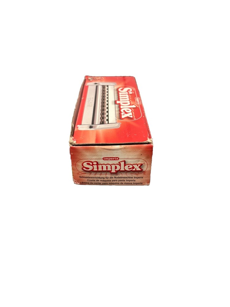 Attachment For Noodle Machine Imperia Simplex SPAGHETTI COD. 275 WITH BOX