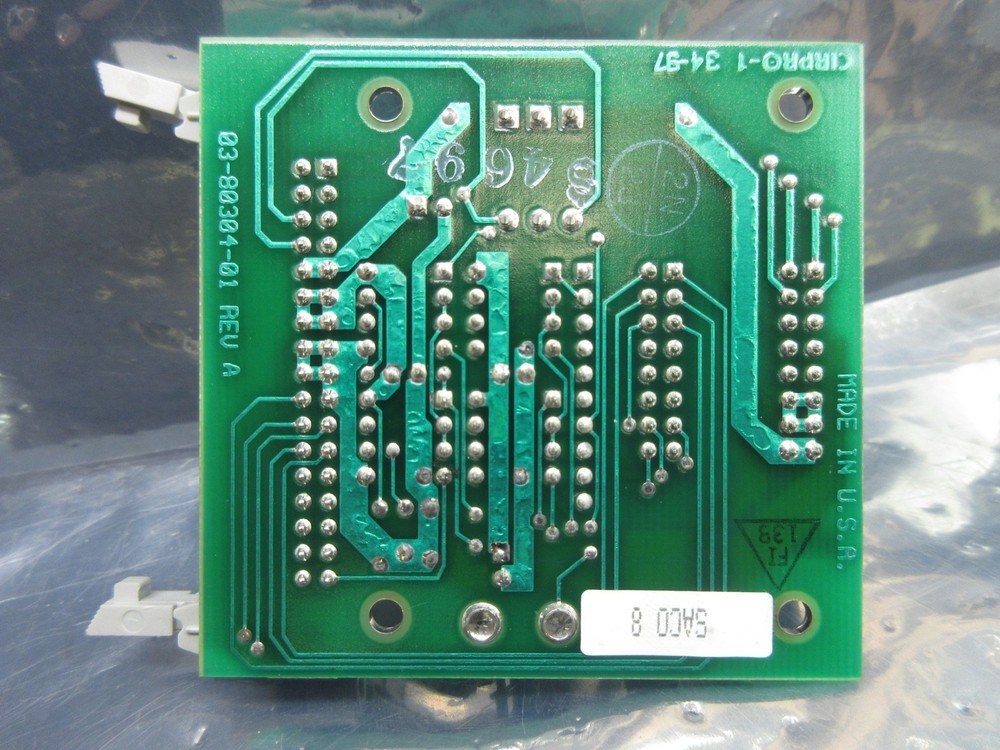 SVG Silicon Valley Group 99-80304-01 Handler Interface Board PCB Rev. B 90S Used