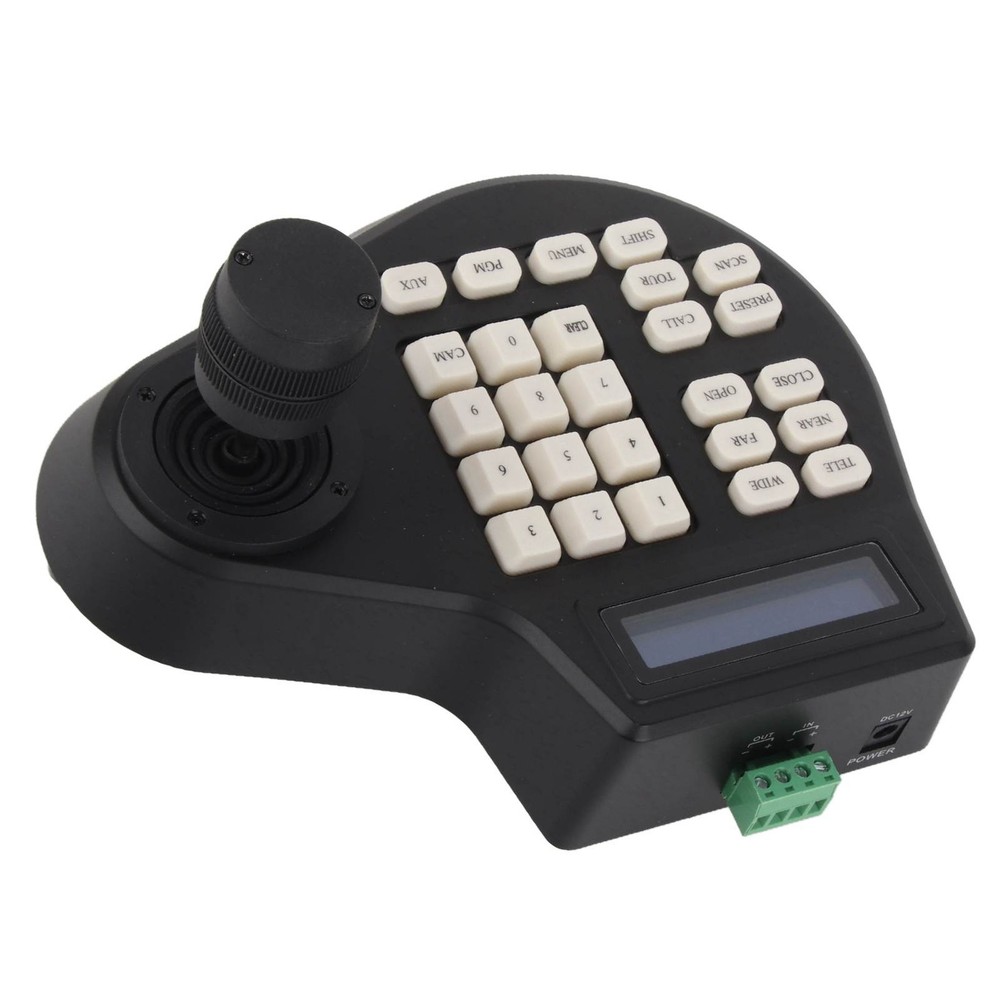 3D PTZ Camera Keyboard RS485 PTZ Joystick Controller LCD Display Control