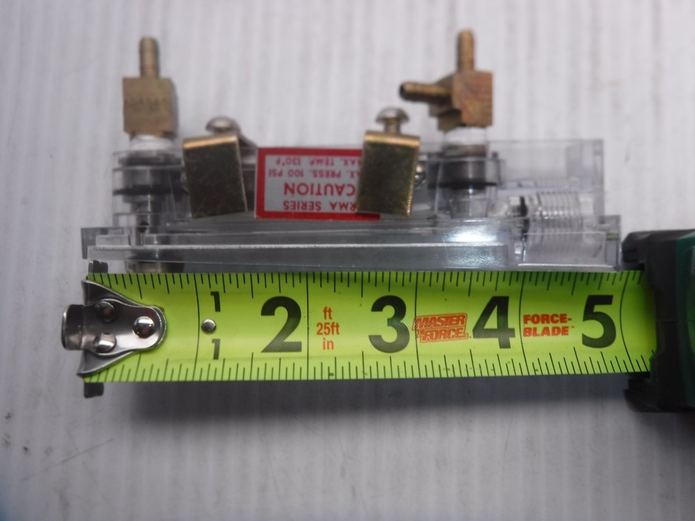 RMA SCFH Flow Meter N2 / 100PSI / 130°F