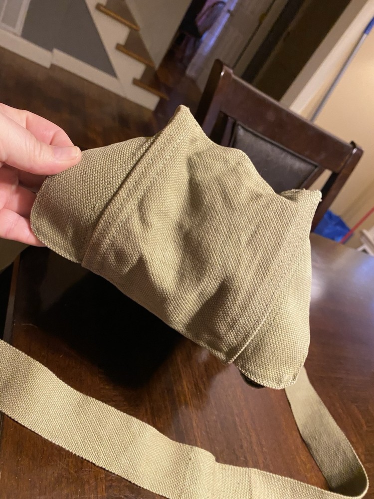 Map Case and Gas Mask Bag Lot