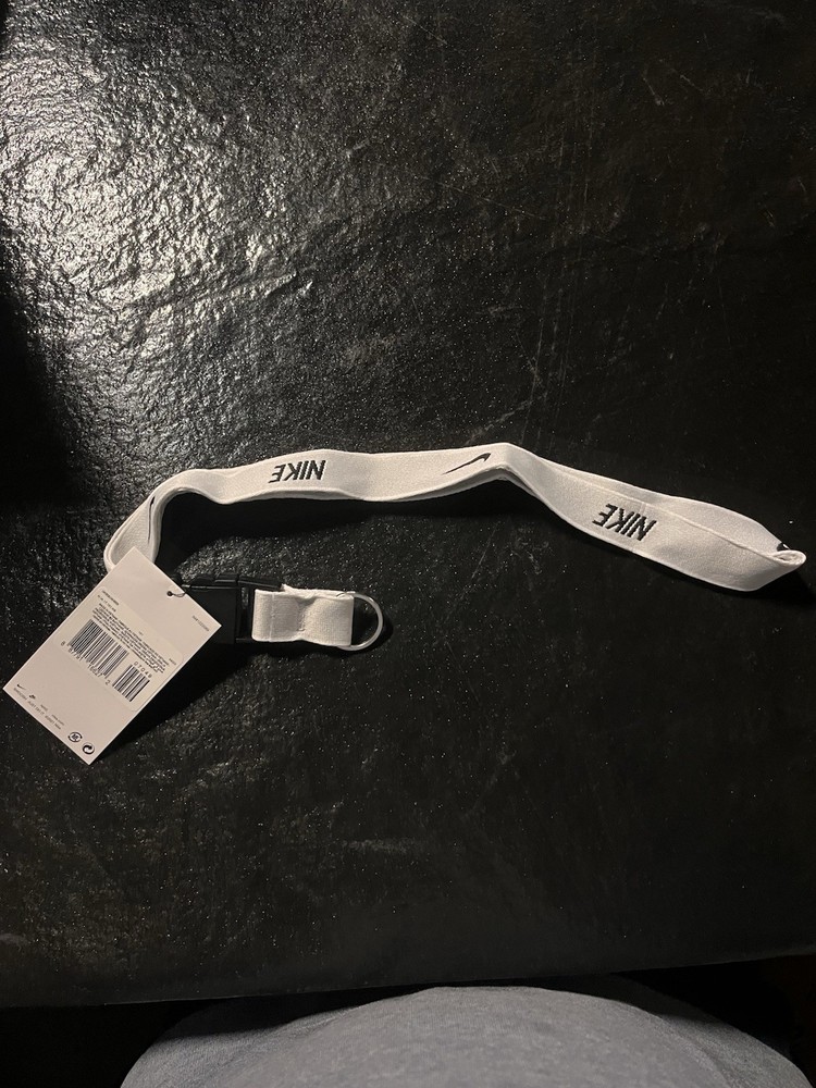 Nike Premium Lanyard White | Black