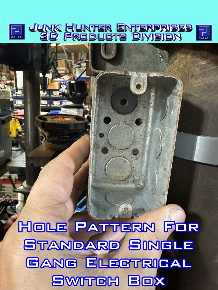 Drill Press Power Switch 3 1/2” Column Mounted Walker-Turner Rockwell Delta