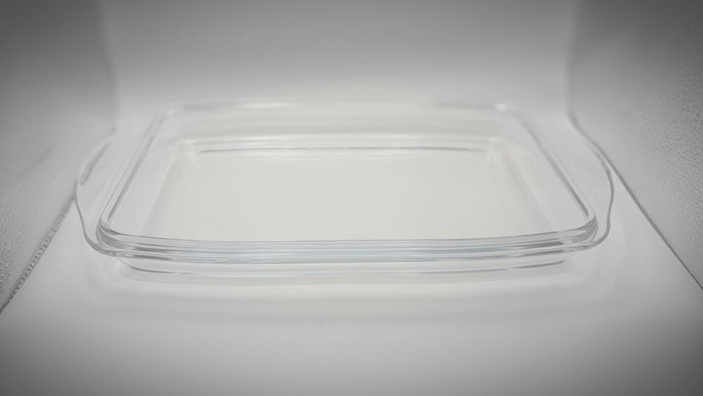 Used Vintage Pasabahce Borcam Rectangular Casserole Dish