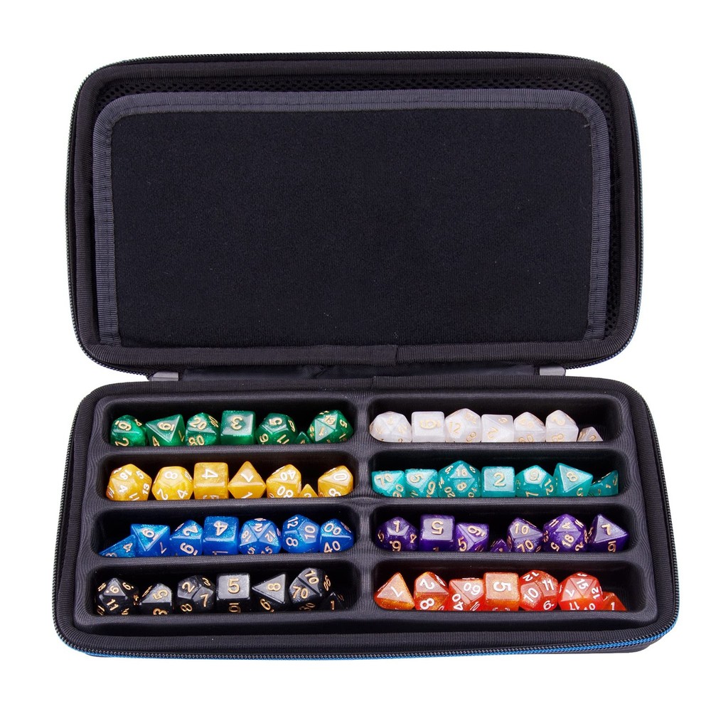 Dice Case Dnd Dice Box Dice Storage Case Dice Organizer Holder With Handle
