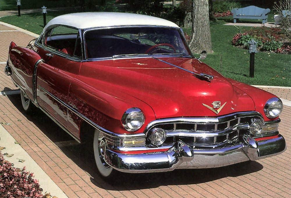 1952 Cadillac Coupe Deville, Flat Flexible, Refrigerator Magnet, 42 Mil