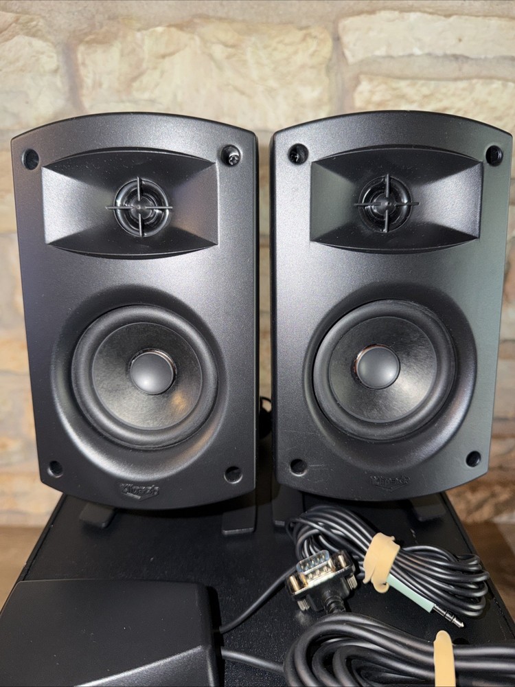 Klipsch ProMedia 2.1 THX® Certified Computer Speaker System. Video!