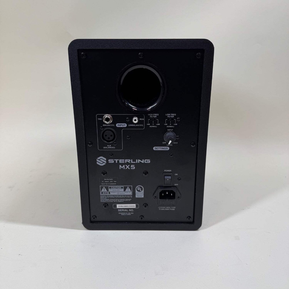 Sterling MX5 Studio Monitors Black