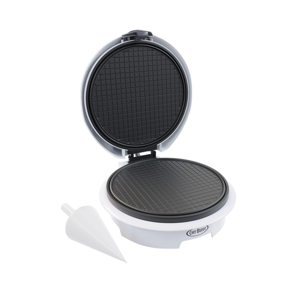Waffle Cone Maker - Electric Nonstick Waffle Iron with Shaper Cone Included -...