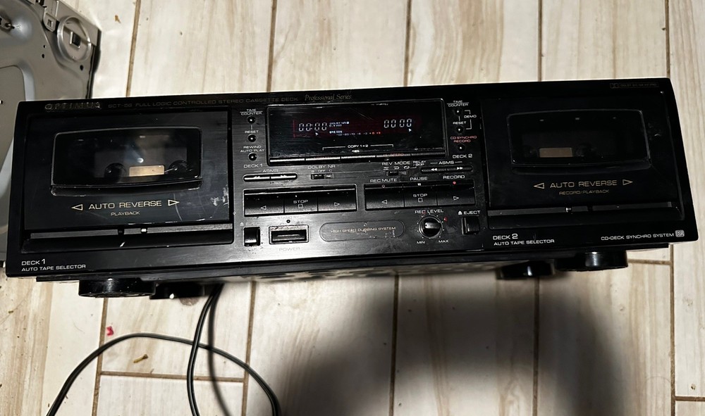 Optimus SCT-56 Stereo Cassette Deck
