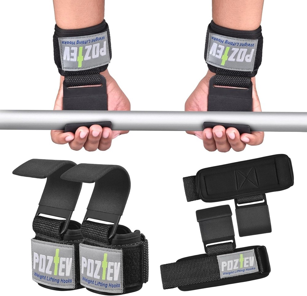 Powerlifting Hand Grips - Ideal for Pull-Ups
