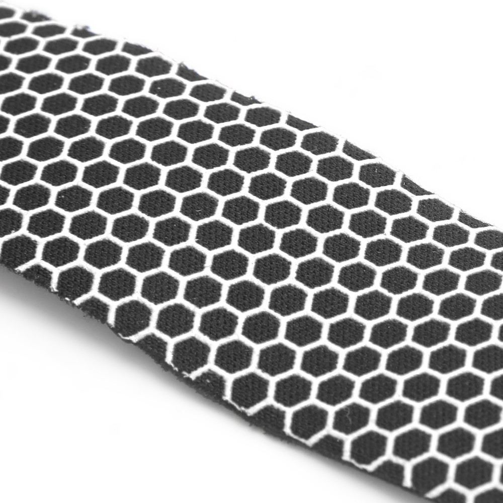 (Black White)1 Pair Handlebar Tape AntiSlip Elastic Cycli CH