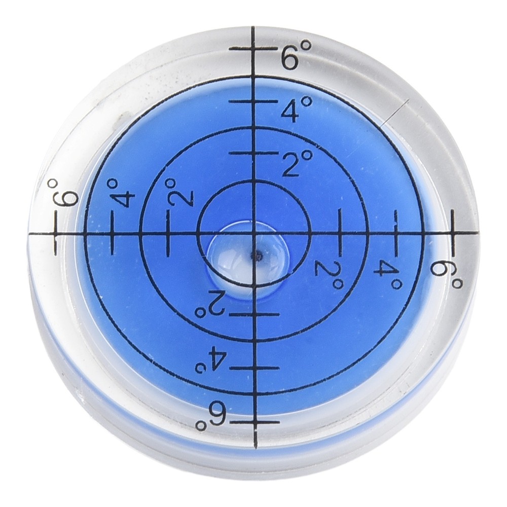 Bubble Level 32mm 3pcs 32mm Degree Mark Highly Translucent Round Circular