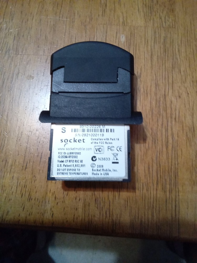 Socket Scan UPC Laser  Scanner CF RFID RSC 6P Scan Card