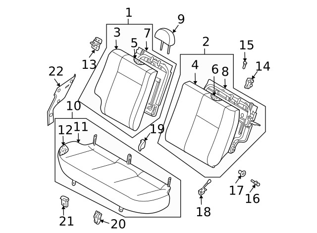 Genuine GM Latch 96403707