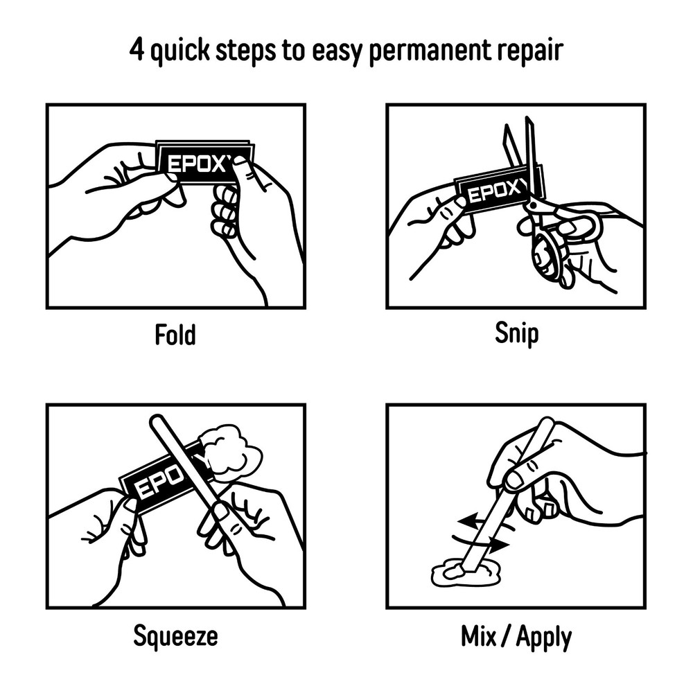 Hardman Double Bubble Blue General-Purpose, Slow-Setting Epoxy - 04005 (25 pk)