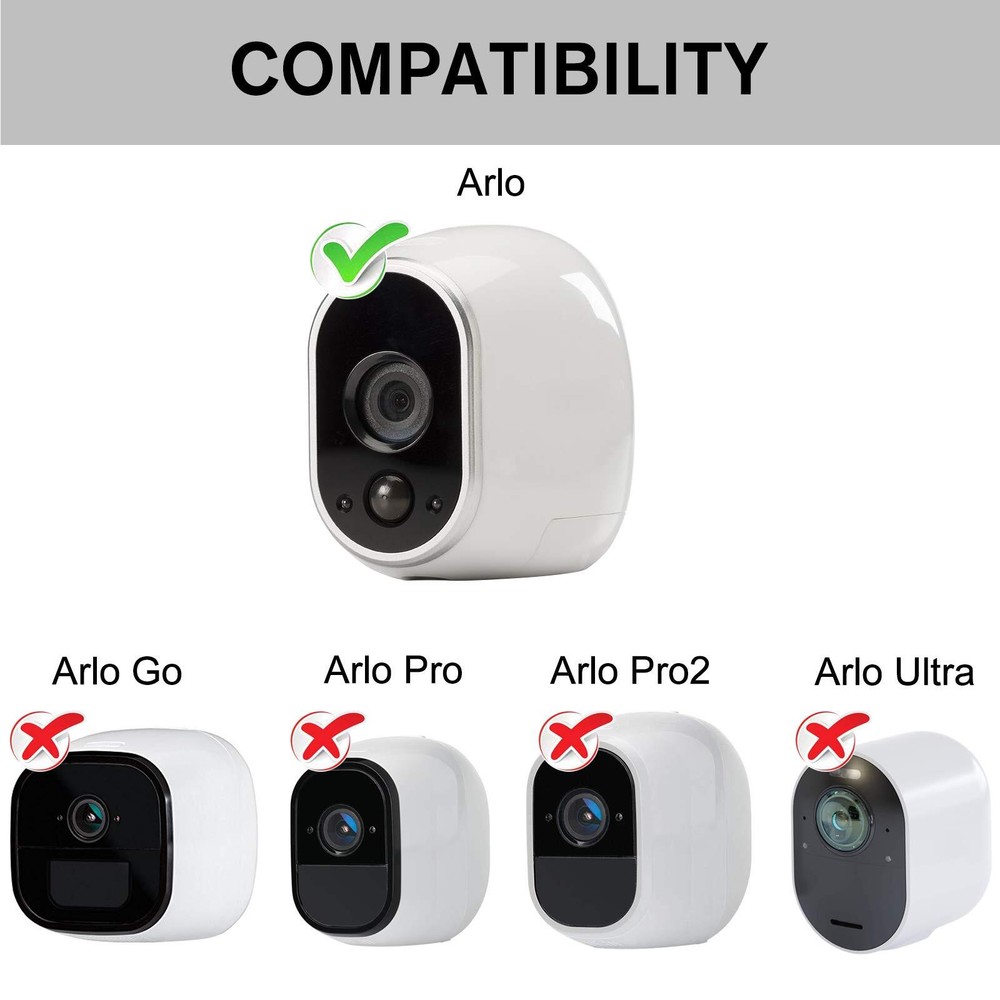 Power Adapter for Arlo Camera 25ft Cable Weatherproof