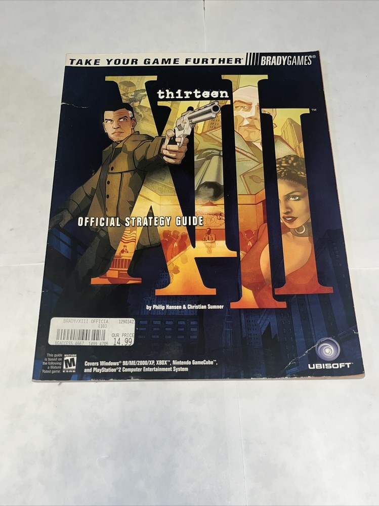 XIII Thirteen Brady Games Official Strategy Guide 2003 B83