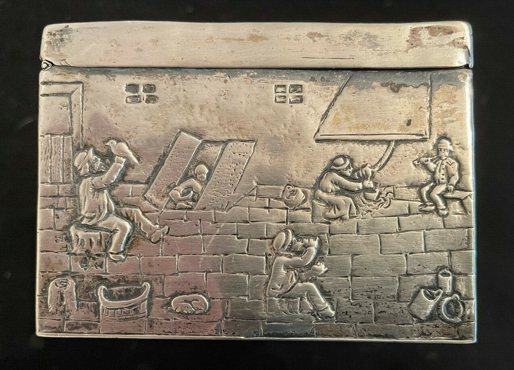 Hanau Nuremberg Germany 18th Centrury Silver Box