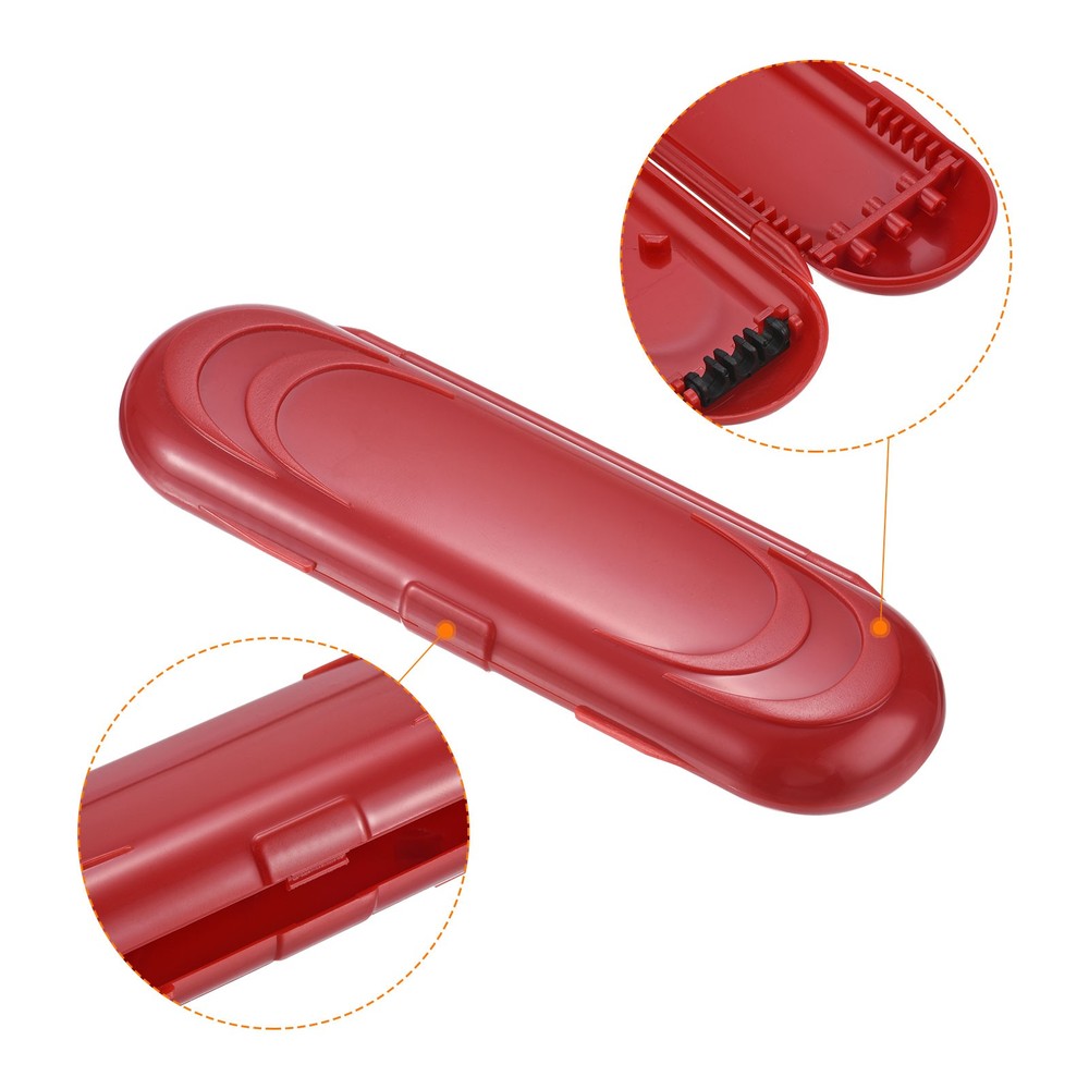 Portable Nylon Dart Storage Box, Lightweight Dart Case Keep Darts Secure, Red