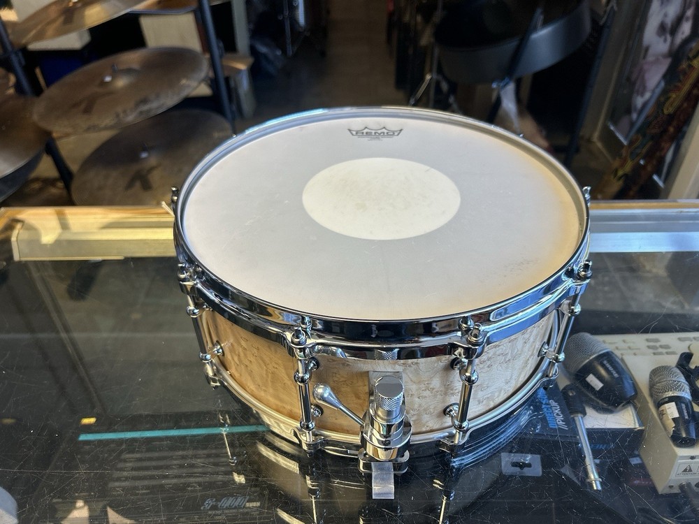 Birdseye Maple snare drum 14x5.5