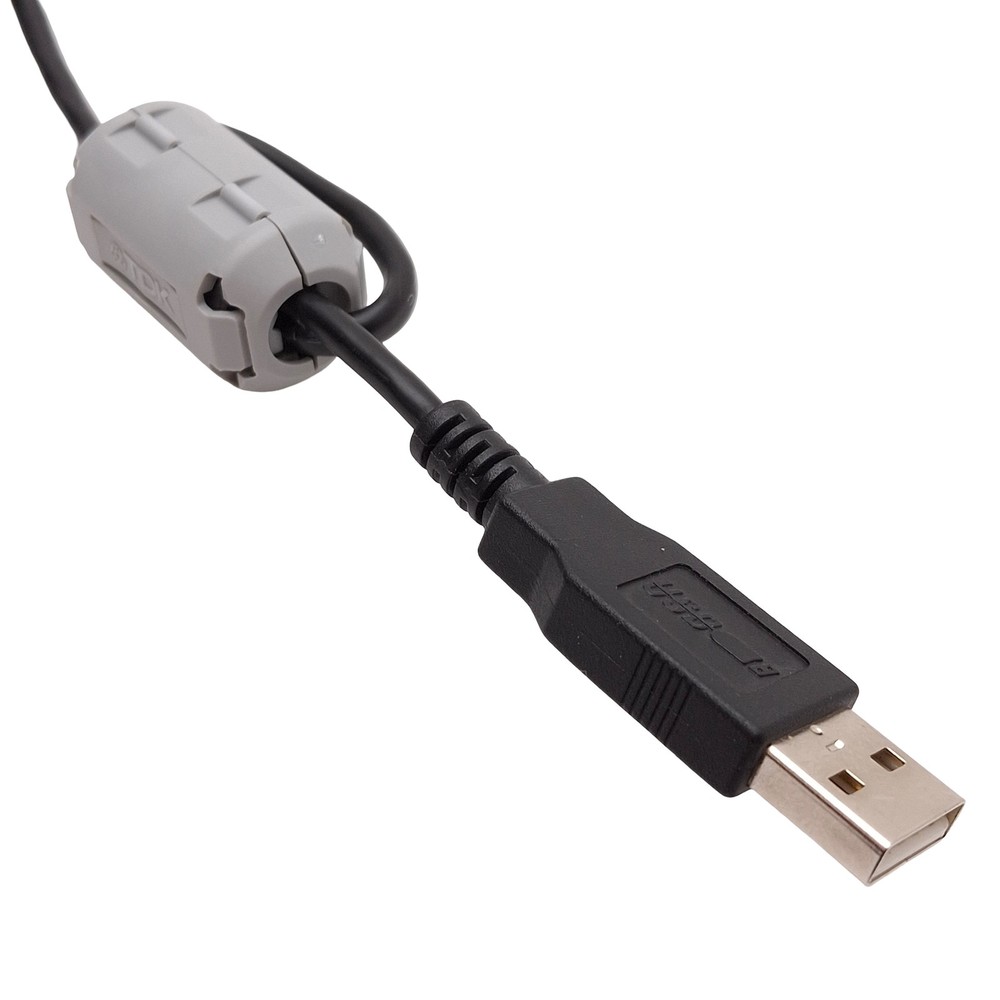 Keyence OP-84114 USB-Serial Barcode Scanner Cable, RS-232 D-Sub 9-Pin to USB