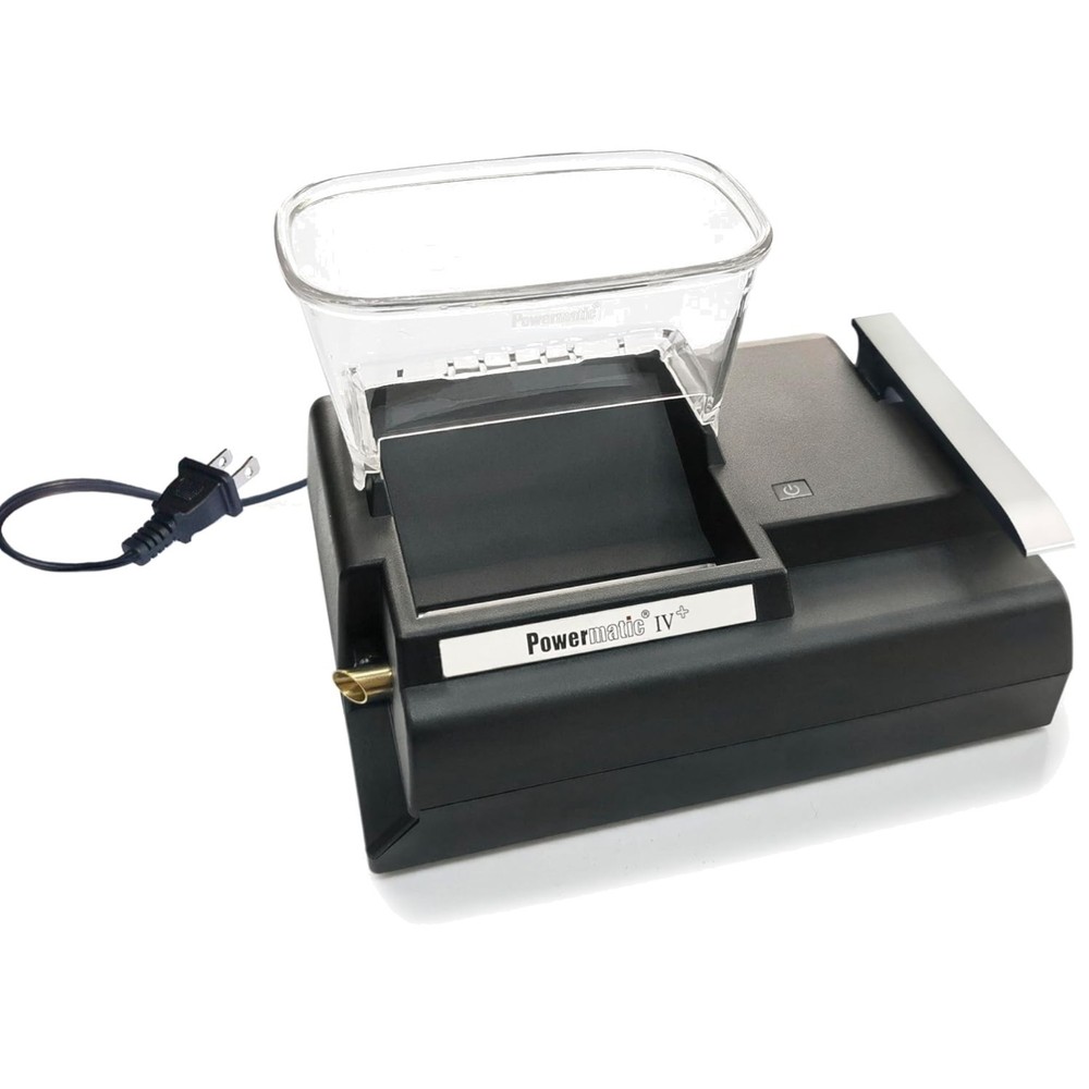 Black Electric Cigarette Roller - Easy to Use