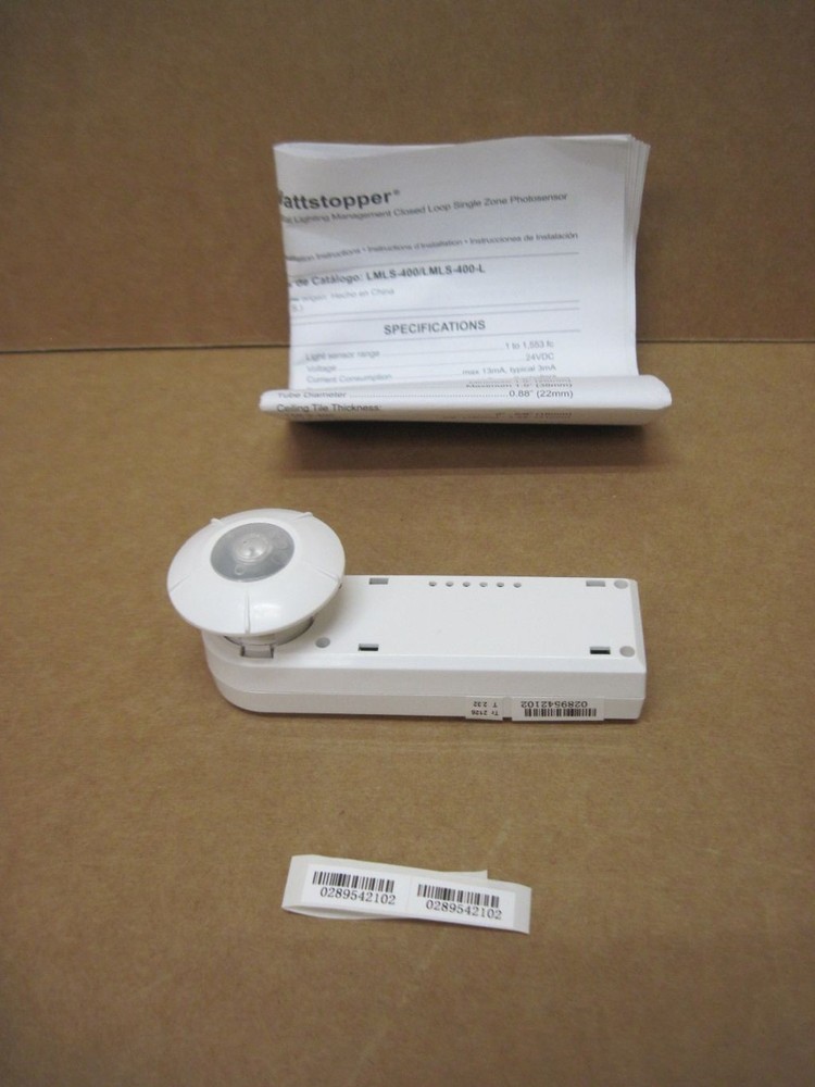 WattStopper LMLS-400 Closed Loop Single Zone DLM photosensor