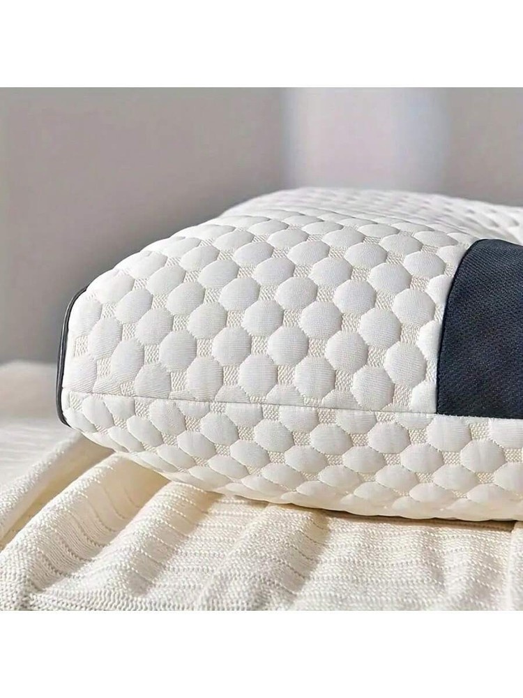 2 Pcs Ergonomic Neck Pillow Help Massage, Soft, Adjustable Sleeping 100% UPGRADE