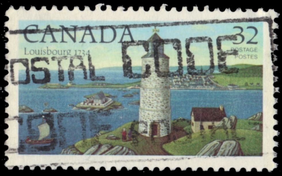 CANADA 1032 - Architecture "Louisbourg Lighthouse" (pc23616)
