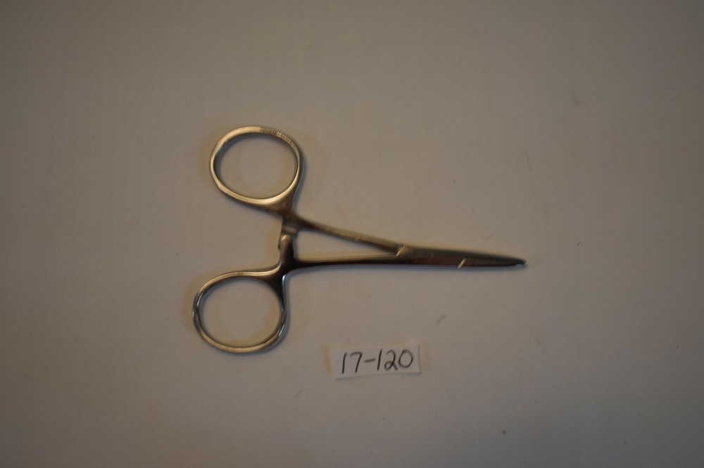 17-120 HEMOSTATIC FORCEPS 10CM STRAIGHT