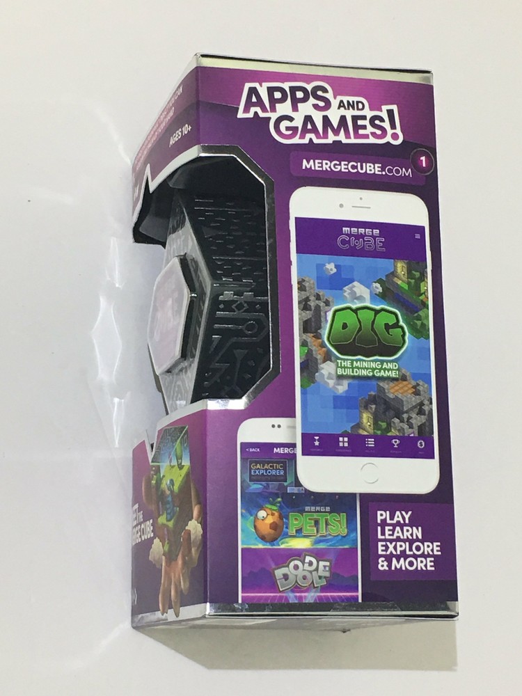 Meet The Merge Cube Holographic Hologram Object In Hand iPhone Android