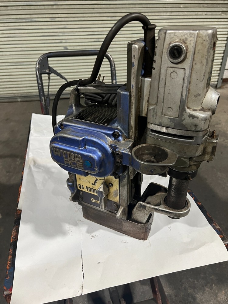 NITTO KOHKI QA-4000 MAG DRILL, ANNUAL CUTTER, AUTOMATIC FEED